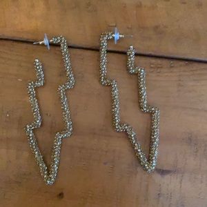 Bauble Bar Lighting bolt earring